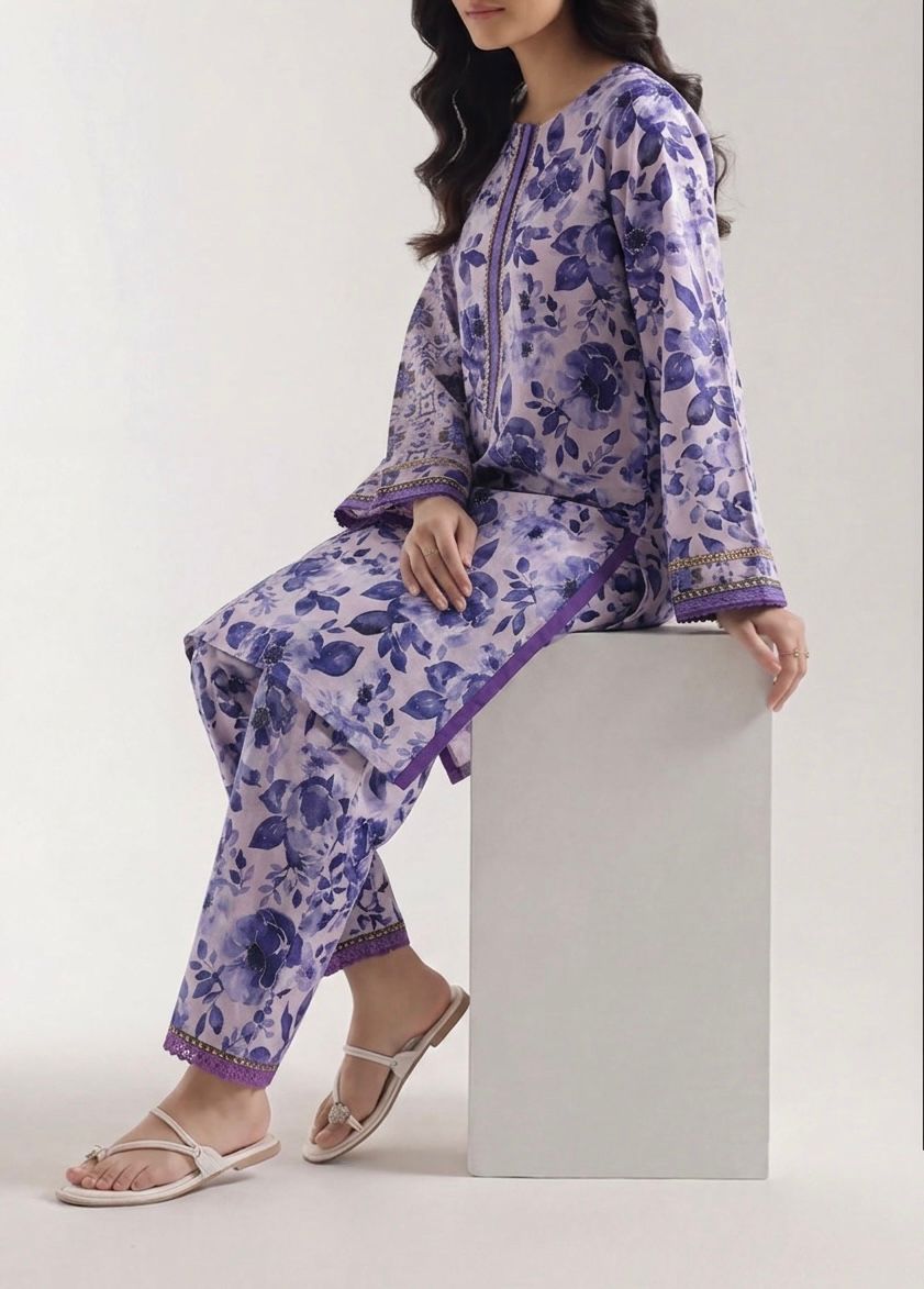 Printed Lawn BW10